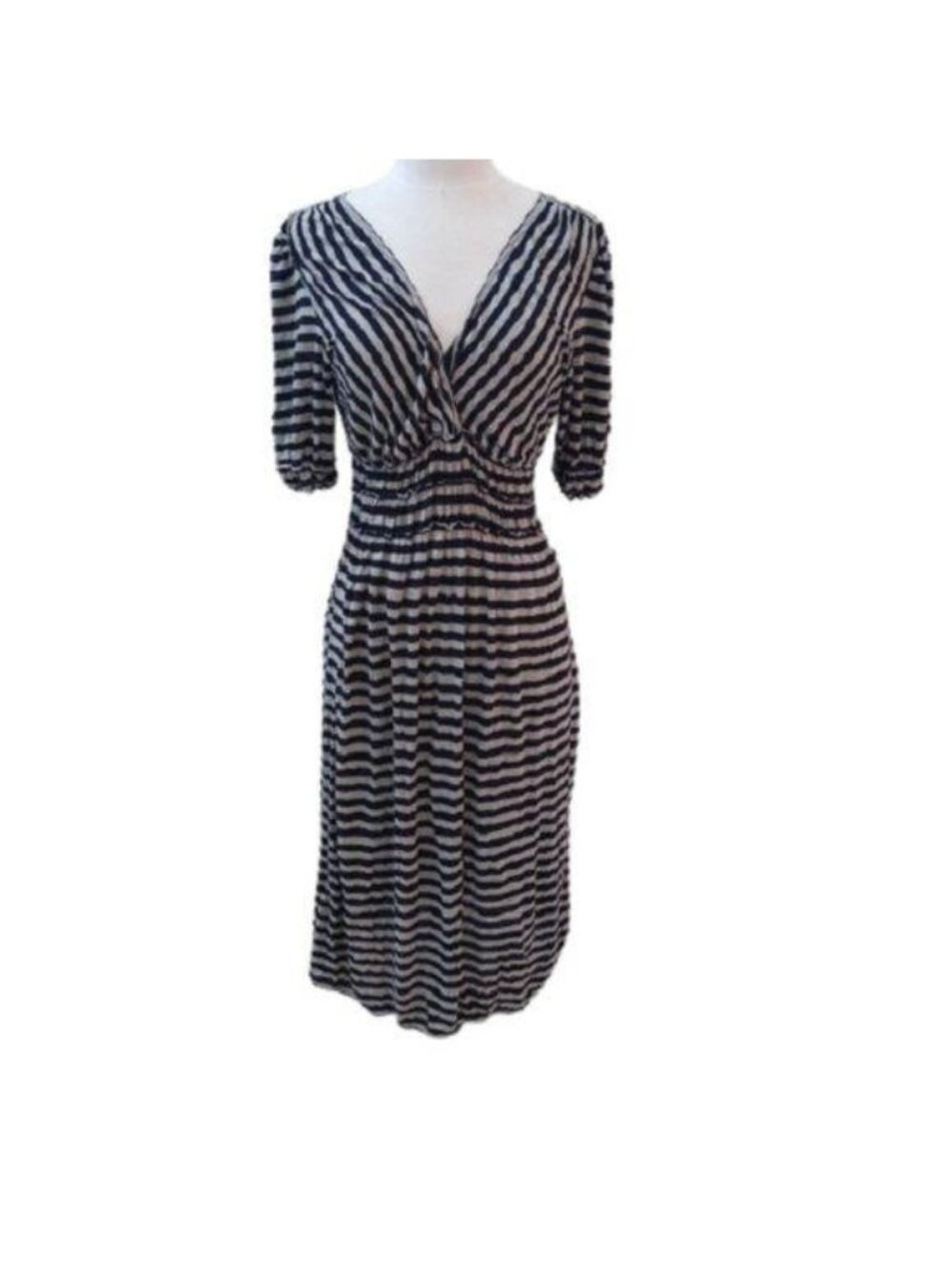 Max Studio Striped Cover-up Dress, Small